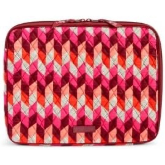 VERA BRADLEY Bohemian Quilted Chevron Laptop Padded Sleeve LIKE NEW! - Picture 1 of 9